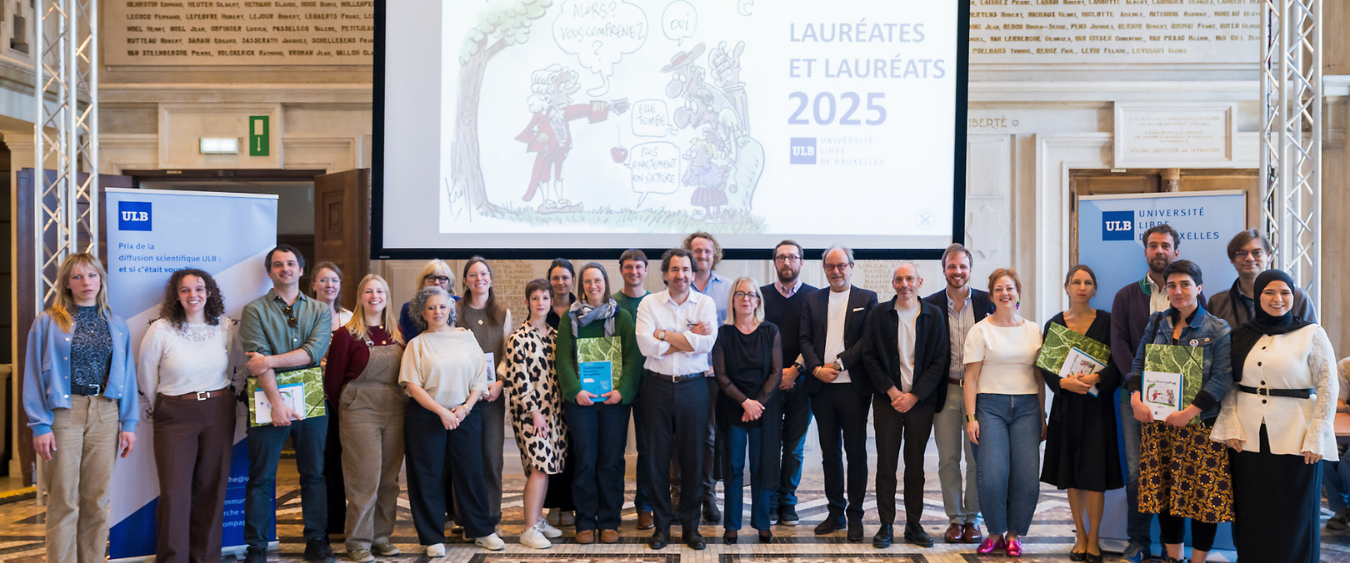 Prix de la diffusion scientifique 2025 - Ecole polytechnique de Bruxelles