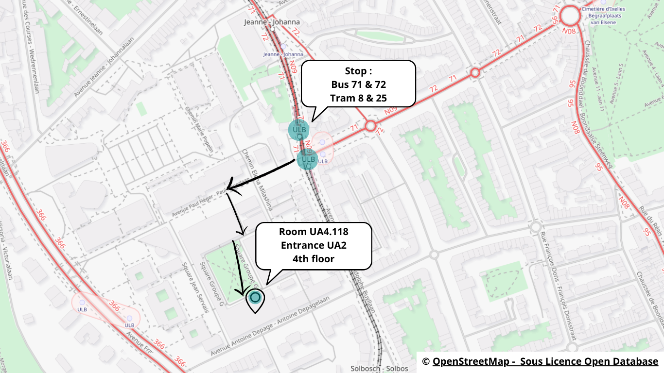 Plan d'accès EPB